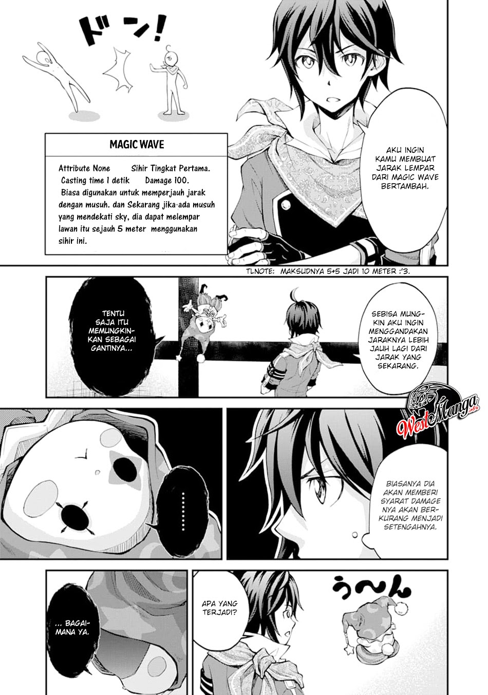 Saisoku Musou No B-kyuu Mahou Tsukai Chapter 08 Bahasa Indonesia